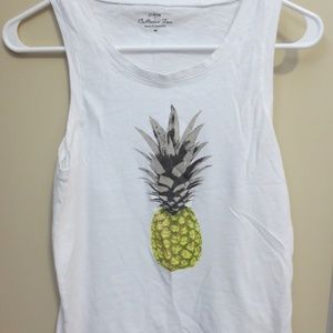 J Crew Pineapple Tee